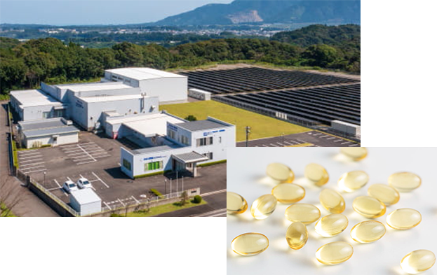 西日本最大級のGMP認定工場にて安心の製造